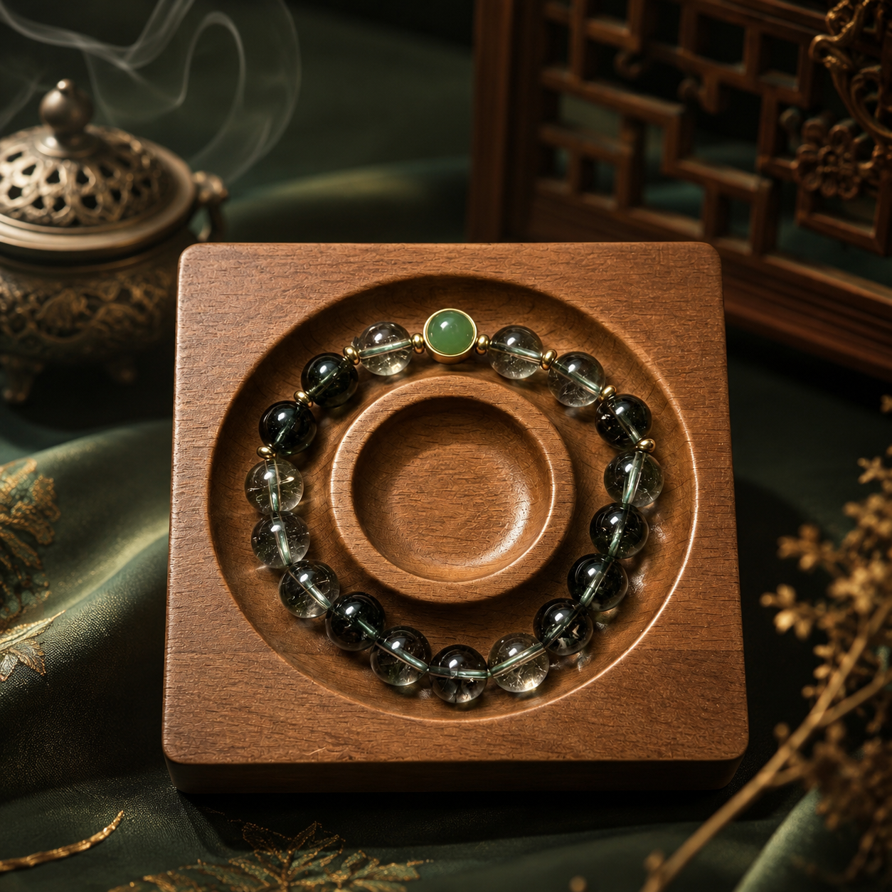 绿水晶手串